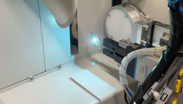 Laser marking machine + microdot device