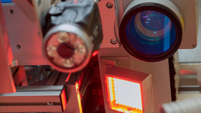 Kamera u laserového modulu