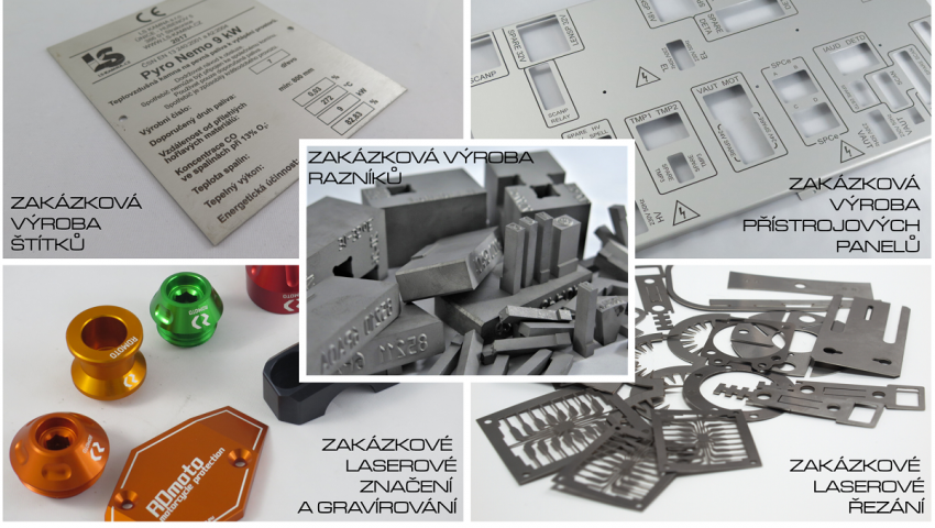 Laser cutting, laser marking, production of punches, production 